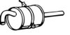 NISSA 2010071A04 End Silencer